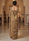 Ktd 2068 Fandy Chiffon With Emberodery Work Saree